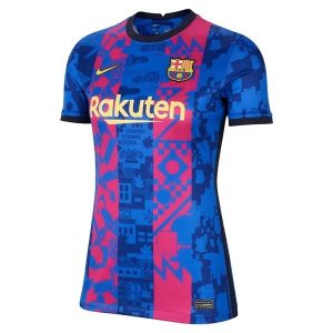FC Barcelona Tredje Trøjer Kvinder 2021-2022 - Fodboldtrøjer(S/S)