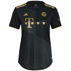 FC Bayern München Ude Trøjer Kvinder 2021-2022 - Fodboldtrøjer(S/S)