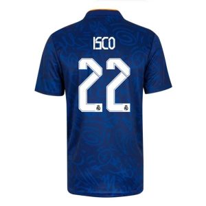 Real Madrid Isco 22 Ude Trøje 2021-2022 - Kortærmet